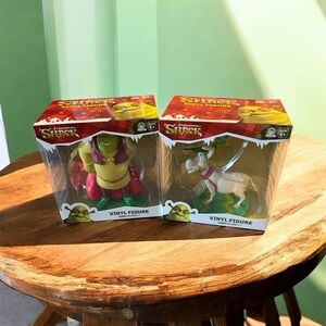 Christmas Collectible: SHREK & DONKEY 4.5" Vinyl Figures! NEW!